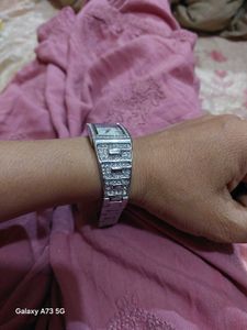 Sparkling Silver Guess Watch