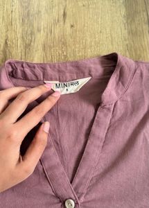 Mauve Kurti Top