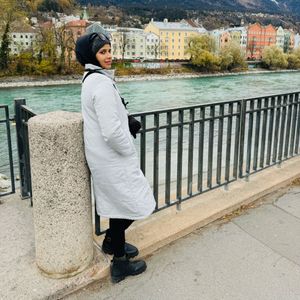 White Puffer Coat - Stylish & Warm