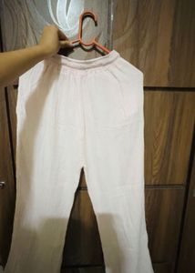 Pink Linen Pants