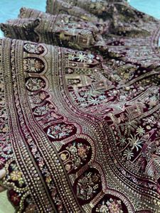 heavy Rajwadi Work bridal Lahnga