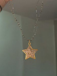 Two In One Resin Star Necklace