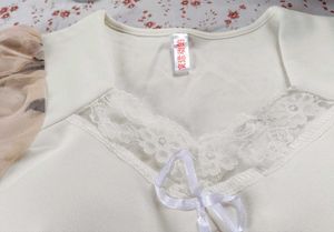 ♡ Korean Floral Sleeve Corset Women Top &amp; Tunics ♡