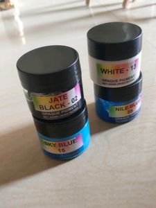 Resin opaque pigment