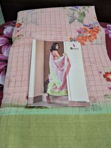 Elegant Floral Saree