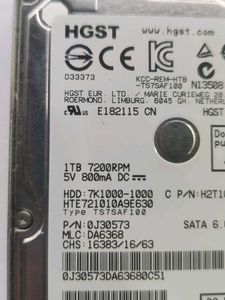 HGST 1TB Hard Drive