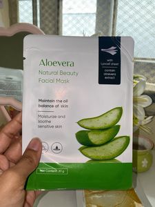 Aloe Vera Natural Beauty Facial Mask