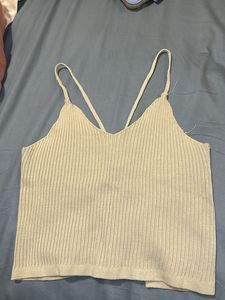 Light Green Open Back Top