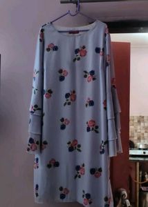 Floral Striped Dress
