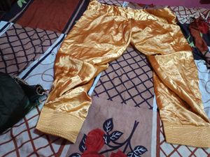 Green &amp; Gold Kurta Set