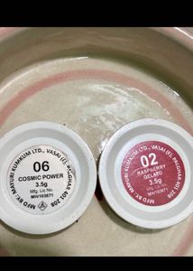 Combo of blush and highlighter