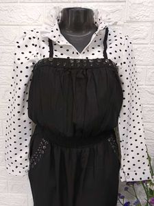 Black Embellished Jumpsuit