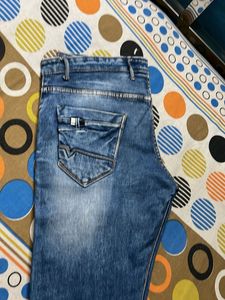 Ripped Wash Jeans