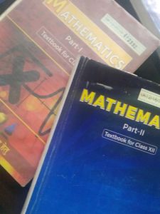 CBSE NCERT Class 12 Mathematics Books Part 1 And 2