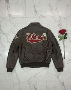 Vintage Disney Leather Jacket