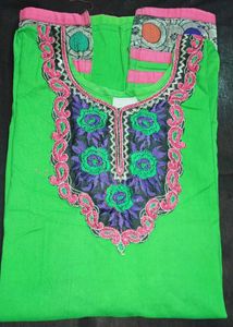 Green 💚 Kurti 🧿