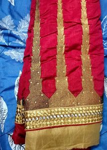 Elegant Ethnic red saree