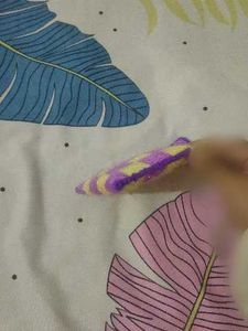 Checkered Pouch Woolen