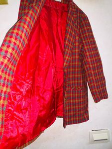 Vintage Plaid Blazer