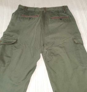 Olive Green Cargo Pants