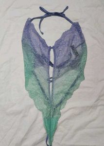 Lace Halter Bodysuit