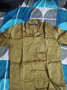 Stylish Khaki Casual Shirt