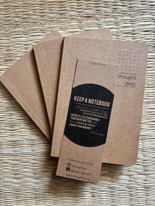 Dotted Notebooks A6 Size (Set of 4)