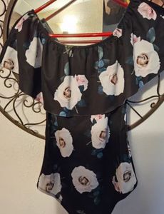 FLORAL BODYSUIT