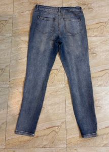 Distressed Denim Jeans