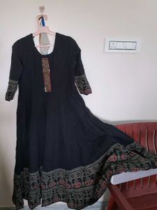 Black Kurti with Embellishments