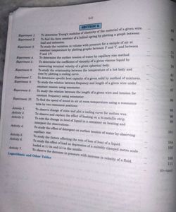 Comprehensive Physics Activities Class Of 12th