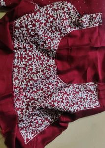 New Saree With Blouse Piece