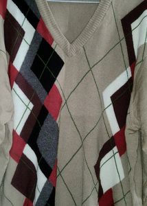 100% Cashmere Pure Wool Sweater For Men