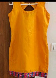 Yellow Patiyala Suit (Bust 36)