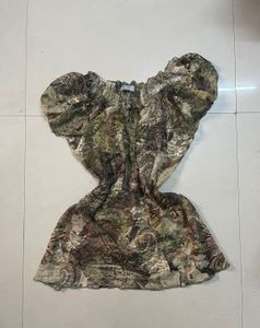 fairy core green mesh top