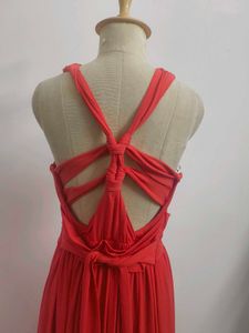 Coral Maxi Dress
