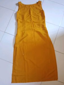 Mustard Yellow Dress