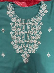 Short chikan Kurta