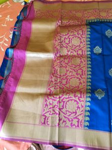 New Saree With Blouse 34-38 Size
