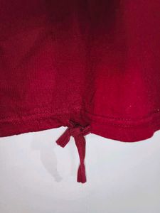 Cute Maroon Smile Tee