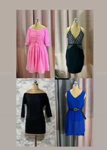 Combo Of 4 Dresses