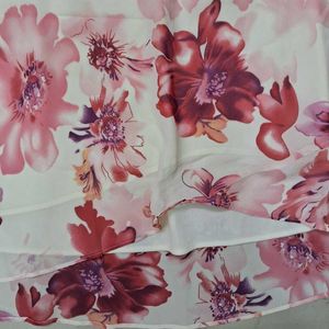 Floral Print Skirt