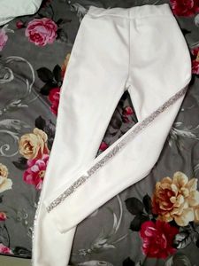 Long Pant, Creamy White Colour, Size 30