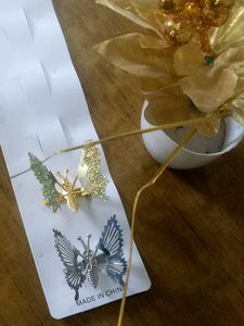 Korean Butterfly Hair Clip – Cute &amp; Stylish 3 pcs.