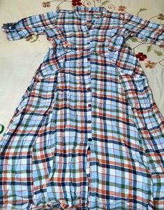 Checkered Maxi Dress