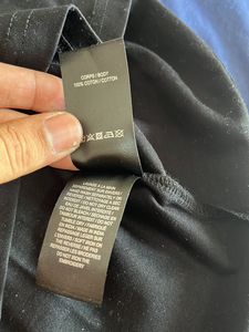 BALMAIN ORIGINAL TSHIRT BLACK AND GOLD LOGO