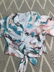 New Styled Crop Top Multi Coloured