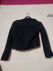 Black Crop Jacket