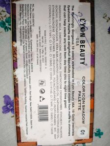 Lyon Beauty Eyeshadow Palette