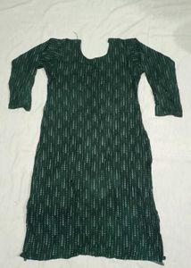 Green Kurta Set